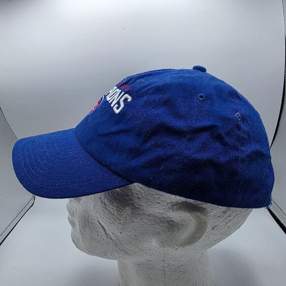 Chicago Cubs 2016 Mens Blue Cotton World Series Champions Cap Hat Sports Casual - Picture 2 of 9